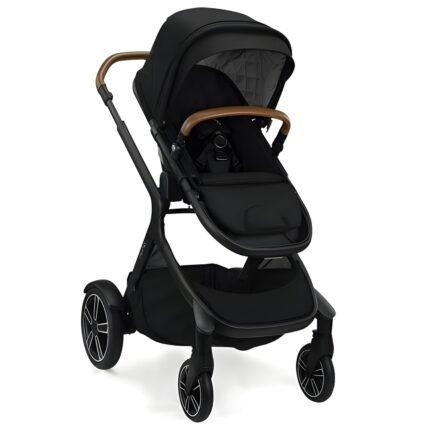 Luxury Single Baby Stroller with Adjustable Seat, Smooth Wheels, and Elegant Design Comfort